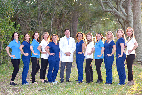 The dental team of Dr. Field